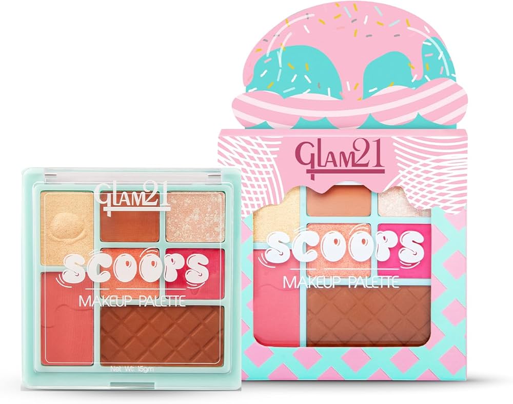 Glam21 Scoops Makeup Palette (04Cotton Candy)