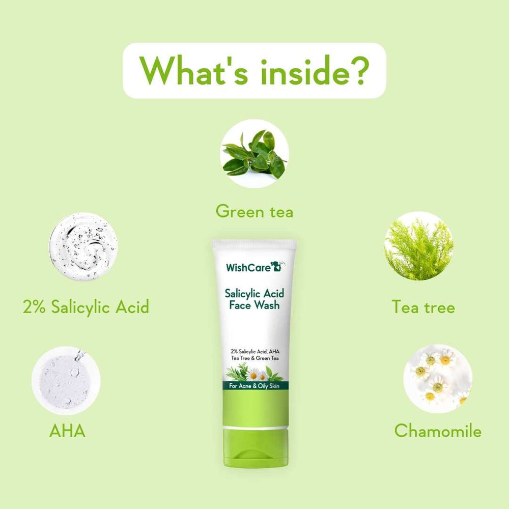 Wishcare 2% Salicylic Acid Face Wash