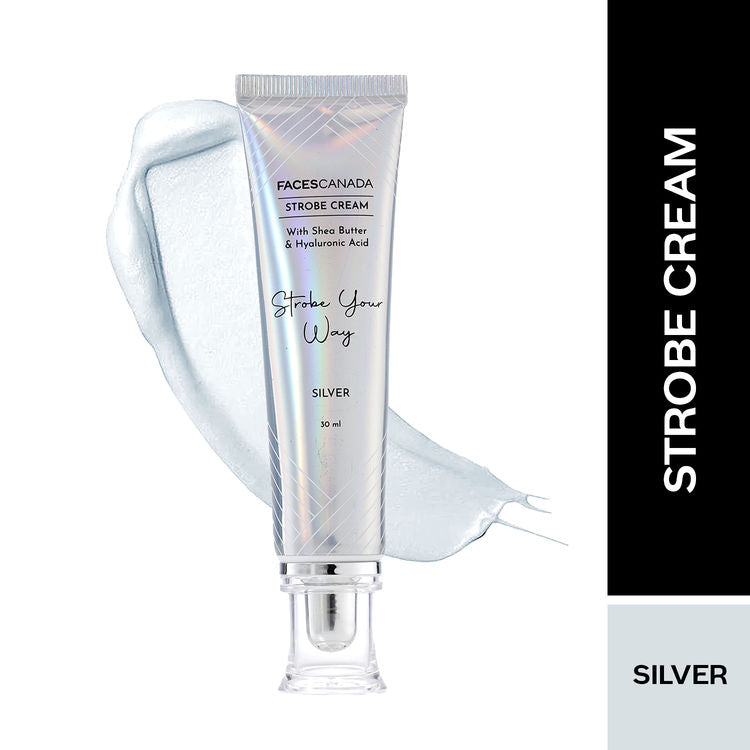 Faces Canada Strobe Cream, Silver (30ml)