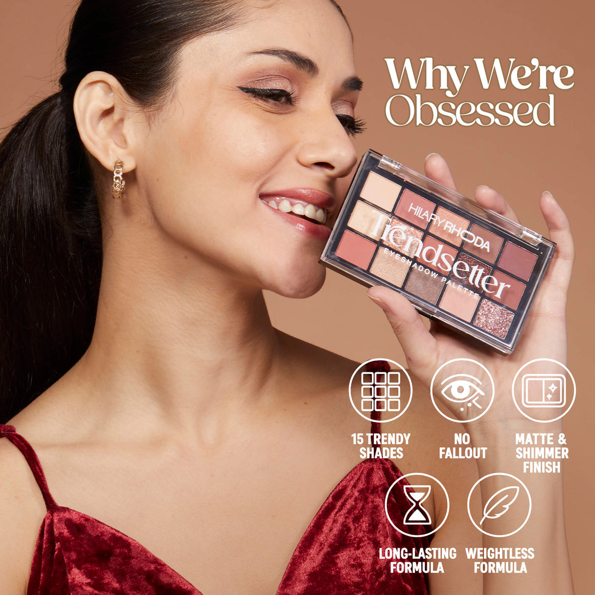 Hilary Rhoda Trendsetter Eyeshadow Palette (Vibe Stealer 02)