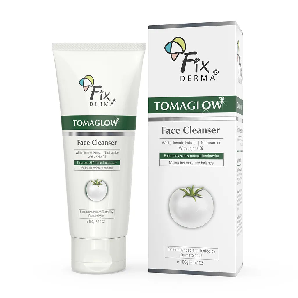 Fixderma Tomaglow Brightening Face Cleanser | Gently Cleanses and Brightens the Skin /100g