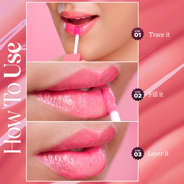 Hilary Rhoda Glass Glow Lip Gloss (Raspberry Rush 06)