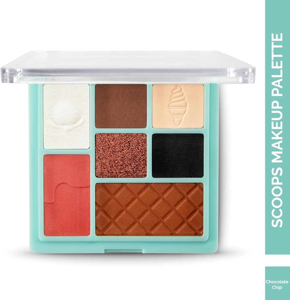 Glam21 Scoops Makeup Palette (01Chocolate Chip)