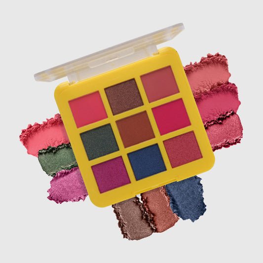 Colors Queen 9 Color Eyeshadow Palette / 02 Wet Nudes