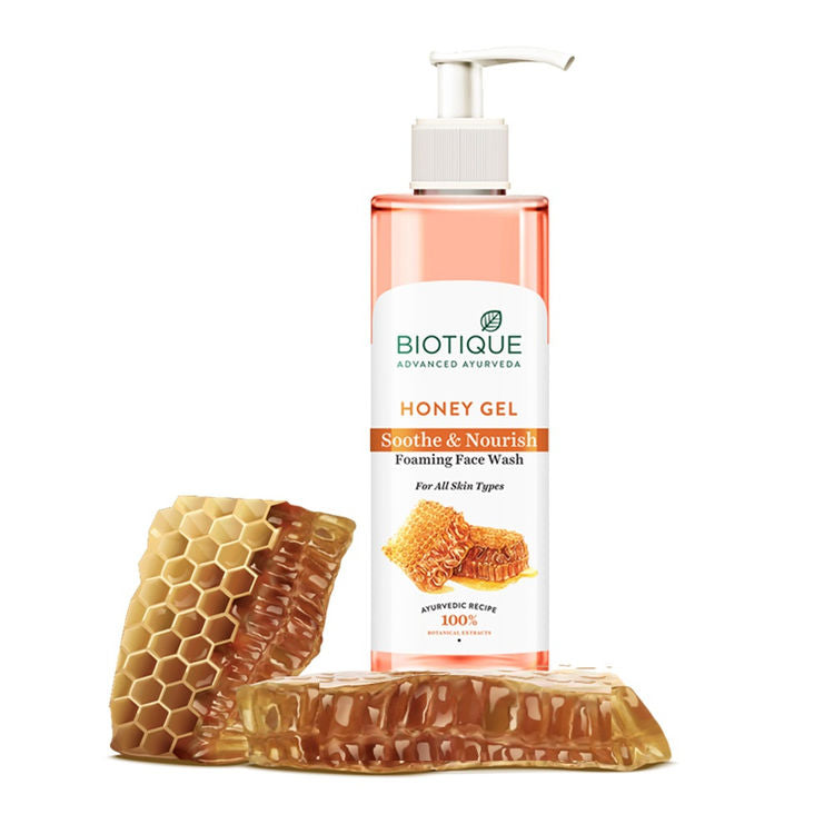 Biotique Honey Gel Soothe & Nourish Foaming Face Wash
(200ml)