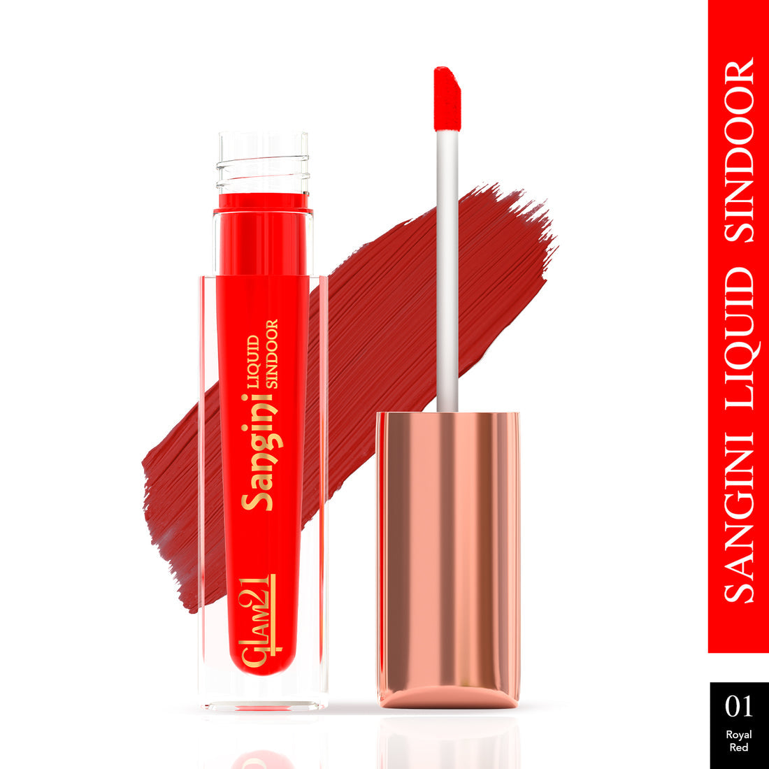 Glam21 Sangini Sindoor (01Red)