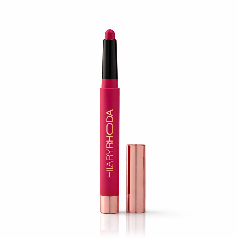 Hilary Rhoda Maxx Stay Non Transfer Lipstick (10 Cranberry Red)