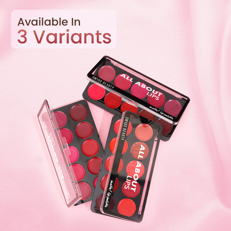 Swiss Beauty All About Lip Palette - Colors 01
