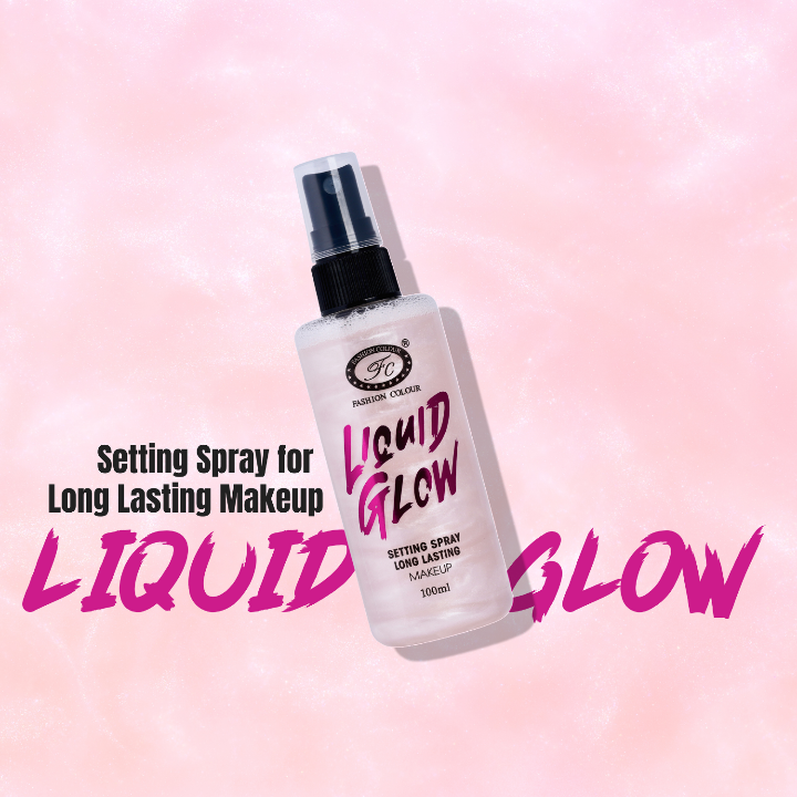 Fashion Color Liquid Glow Makeup Setting Spray(B)