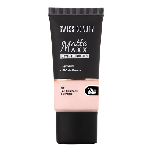 Swiss Beauty Matte Maxx Cover Foundation (02Ivory Cool