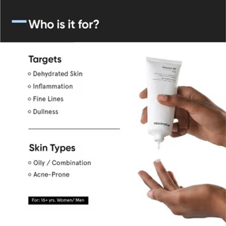 Minimalist Vitamin B5 10% Moisturizer
(50g)