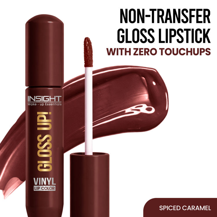 Insight Cosmetics Gloss Up Vinyl Lip Color - 3 Spiced Caramel
(4g)