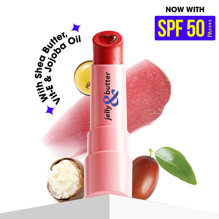 Blue Heaven Jelly & Butter SPF 50 PA ++++ Hydrating Lip Balm (02 Light Red)
