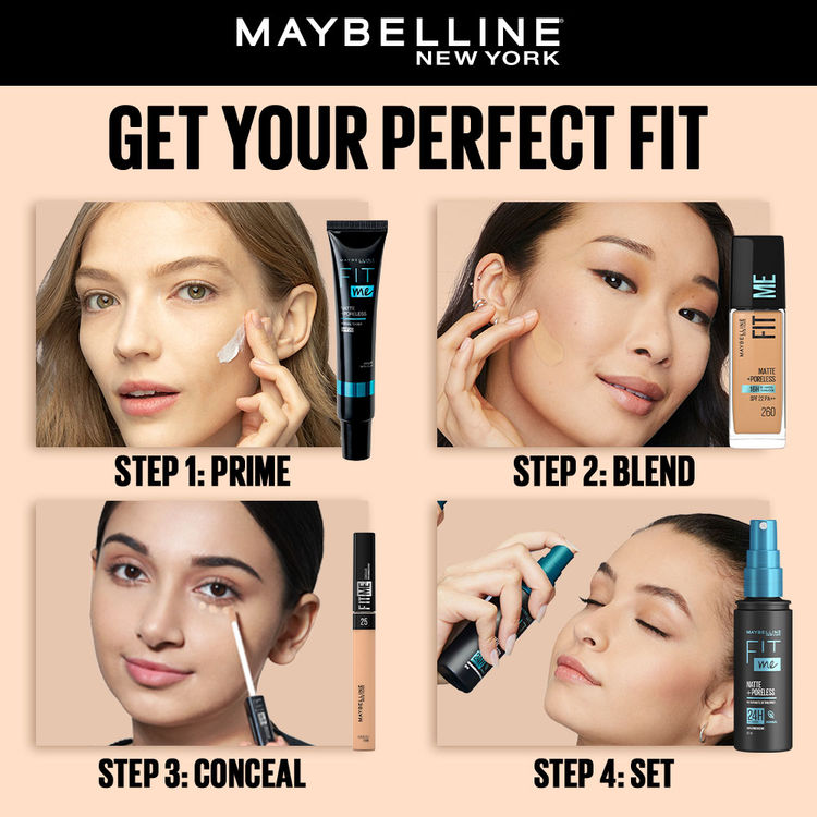 Maybelline Fit Me Matte+Poreless 16H Oil Control Foundation With SPF 22 PA++ (260)(30ml)