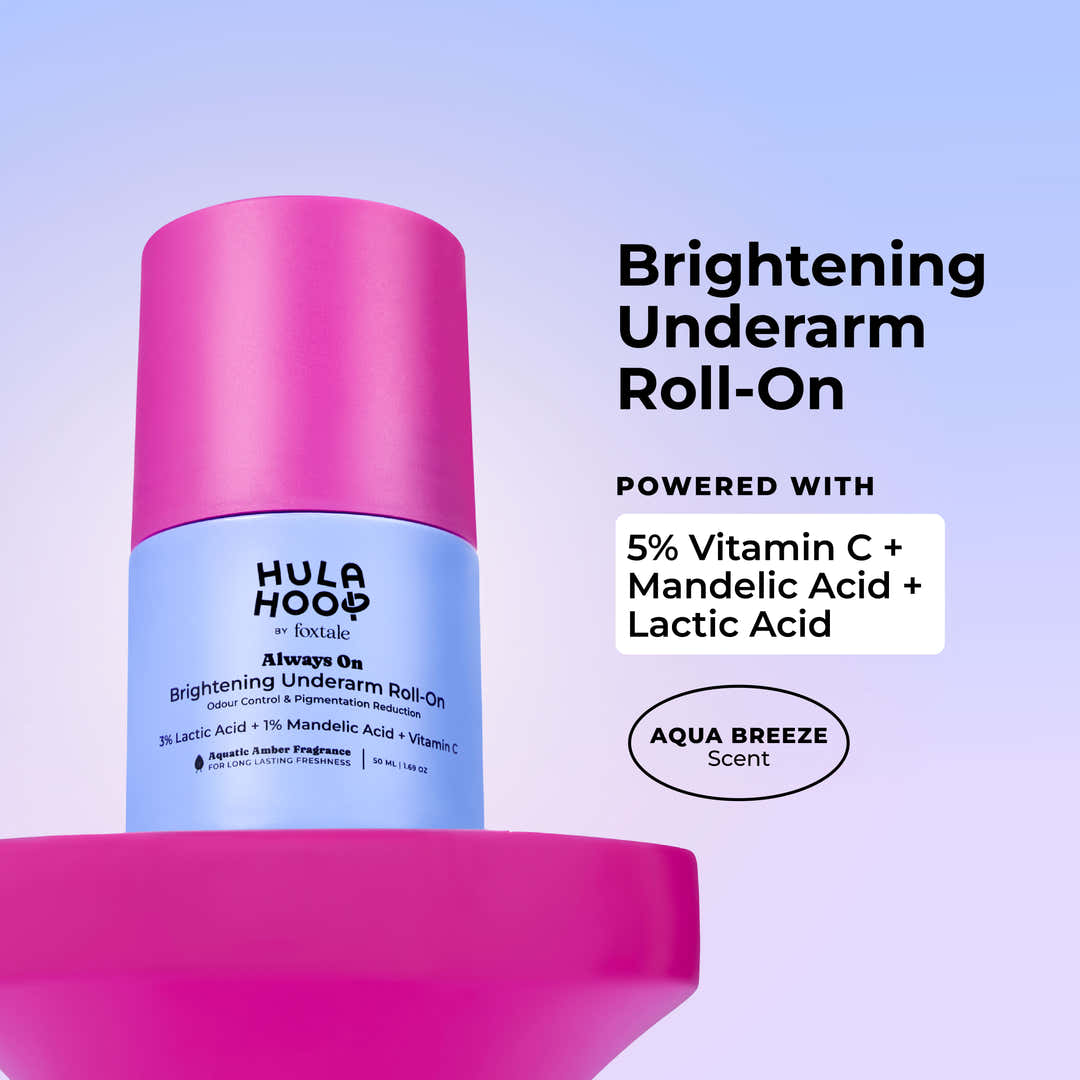 Hula Hoop Brightening Underarm Roll-On with Vitamin C