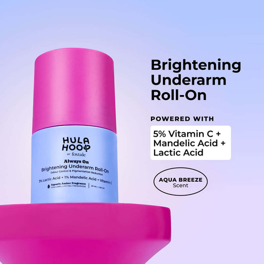Hula Hoop Brightening Underarm Roll-On with Vitamin C