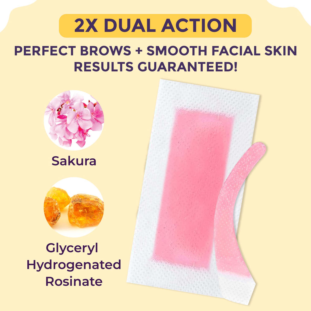 Sanfe Facial Wax Strips Sakura