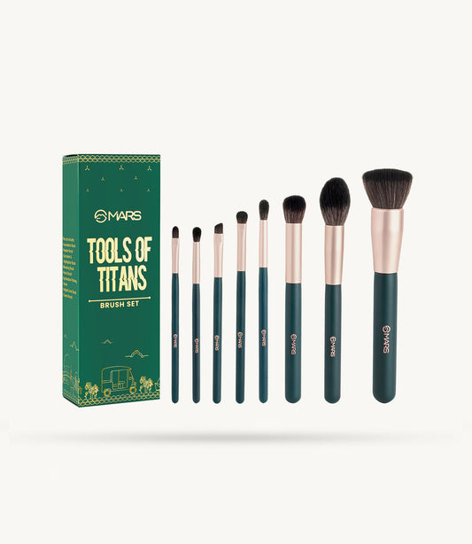 Mars Tools Of Titans Brush Set | Pack of 8 (Brush-Box)