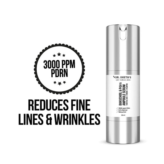 Dr. Sheth's Bakuchiol & Pdrn Ampoule Serum - 30ml