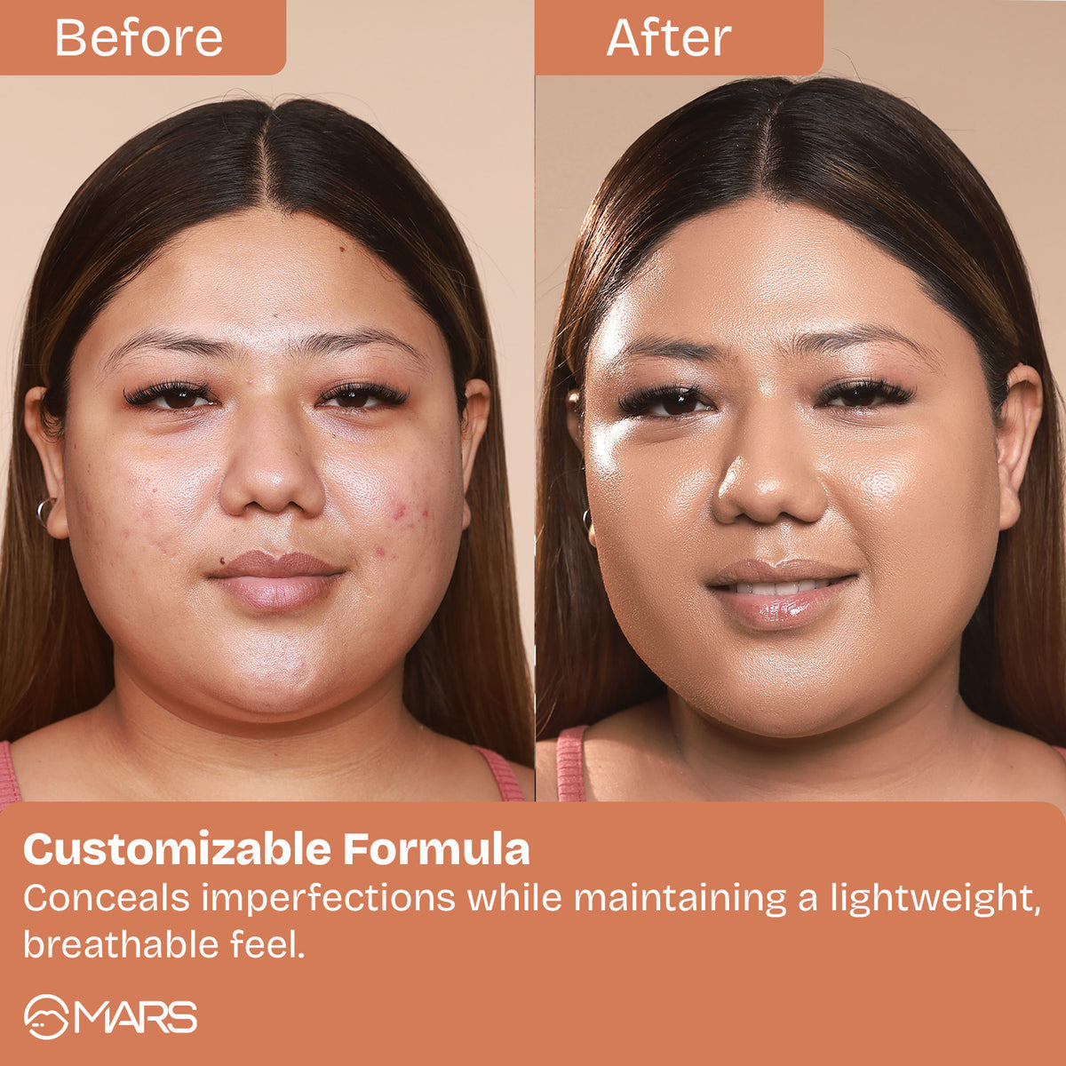 Mars Artistry | Liquid Foundation (02- soft beige)