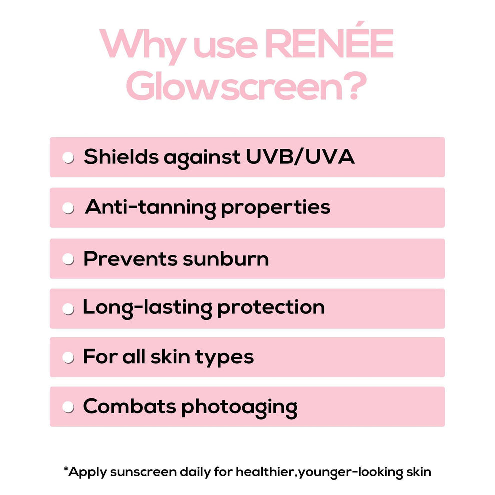 RENEE Glowscreen SPF 50 Sunscreen Spray