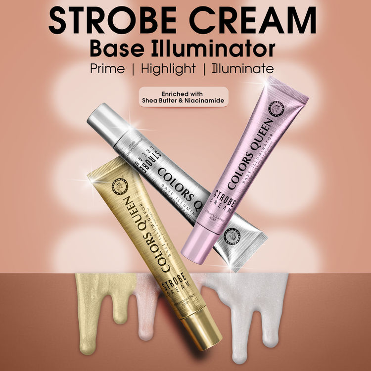 Colors Queen Strobe Cream - Silver Pink
(30g)