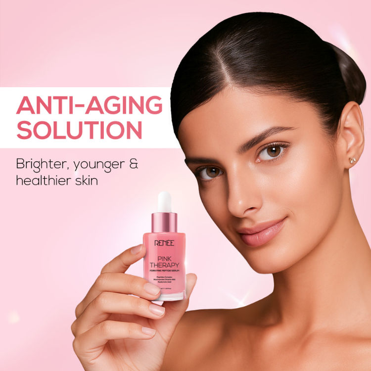 RENEE Pink Therapy PDRN Pink Peptide Serum For Radiant Skin, Hydrating, Hyaluronic Acid Infused
(30ml)