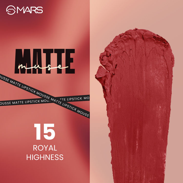 Mars Matte Muse | Mousse Lipstick (15-Royal Highness)