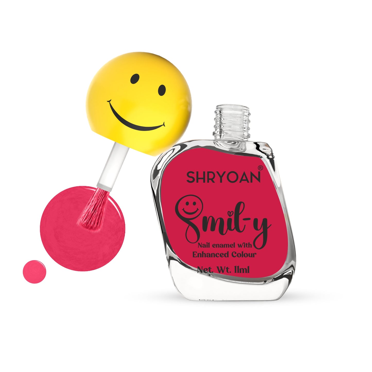 Shryoan Ultra Glossy Nail Paint(Debian Red)