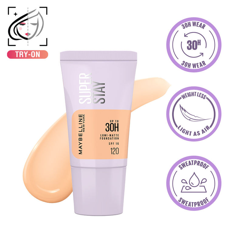 Maybelline Super Stay Lumi-Matte Foundation (120)