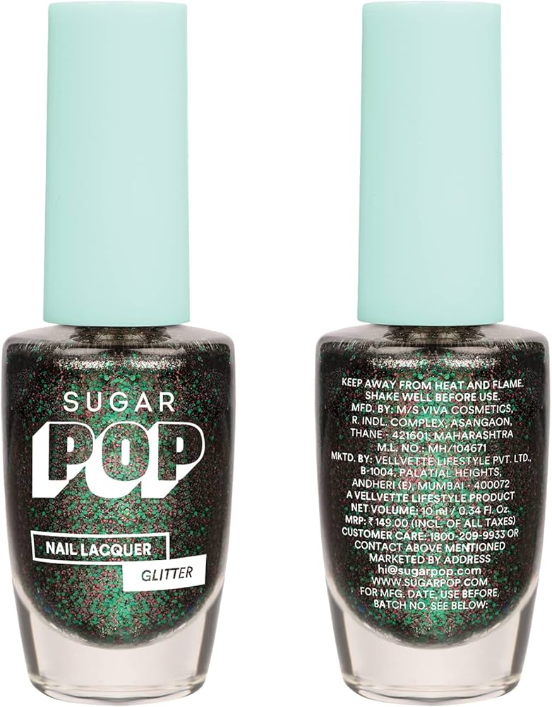 SUGAR POP Glitter Nail Lacquer (03 Star Glazing)