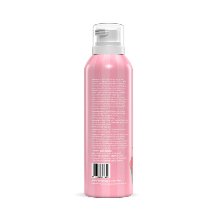 Plix Guava Mousse Body Wash For Glowy & Hydrated Skin
(200g)
