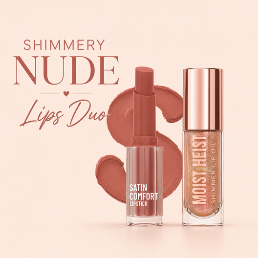 Swiss Beauty Shimmery Nude Lips Duo