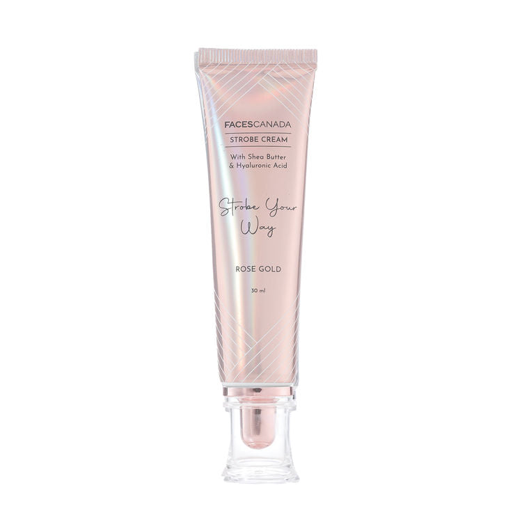 Faces Canada Strobe Cream, Rose Gold (30ml)