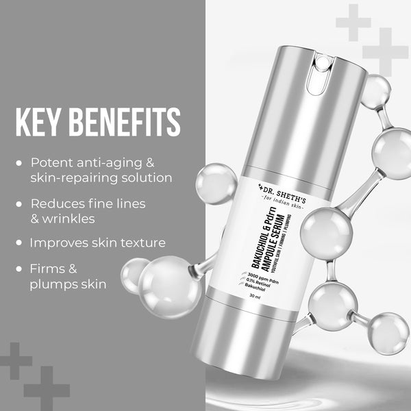 Dr. Sheth's Bakuchiol & Pdrn Ampoule Serum - 30ml
