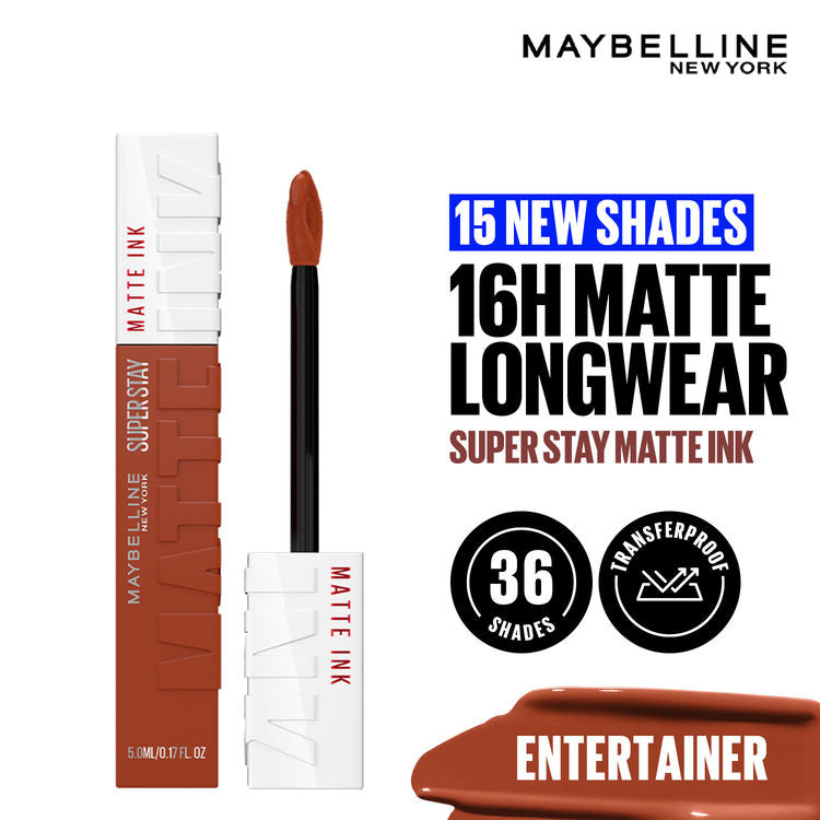 Maybelline Super Stay Matte Ink Liquid Lipstick(Entertainer)