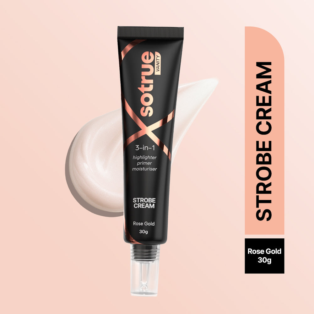 So True 3-in-1 Illuminating Strobe Cream | Rose Gold