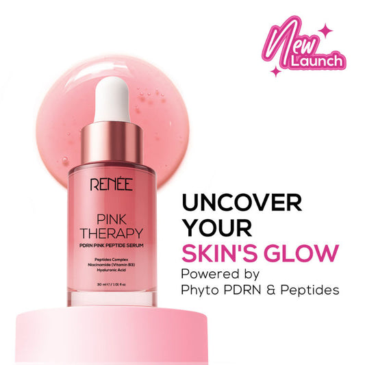 RENEE Pink Therapy PDRN Pink Peptide Serum For Radiant Skin, Hydrating, Hyaluronic Acid Infused
(30ml)
