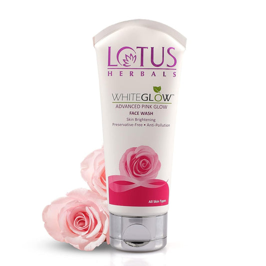Lotus Herbals Whiteglow Advanced Pink Glow Brightening Face Wash 100g
