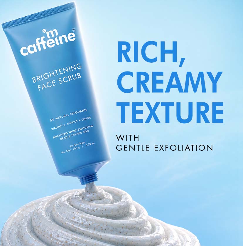 Mcaffeine Brightening Face Scrub - 100gm