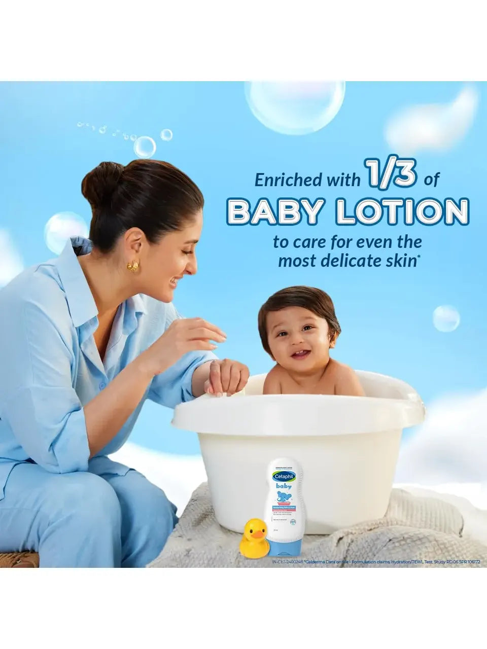 CETAPHIL BABY MOISTURISING BATH & WASH (230ML)