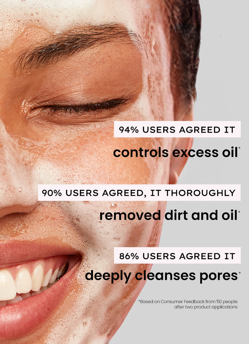 Hyphen Oil control & exfoliating cleanser with 2% aha bha - 100 ml