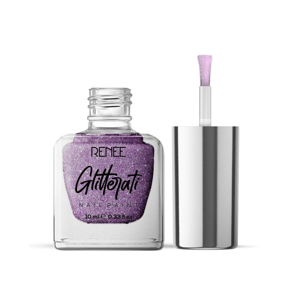RENEE Glitterati Nail Paint (17 Lavender Glaze)