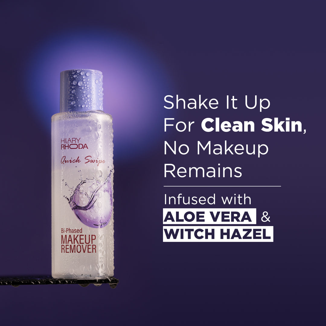 Hilary Rhoda Quick Swipe Bi-Phased Makeup Remover