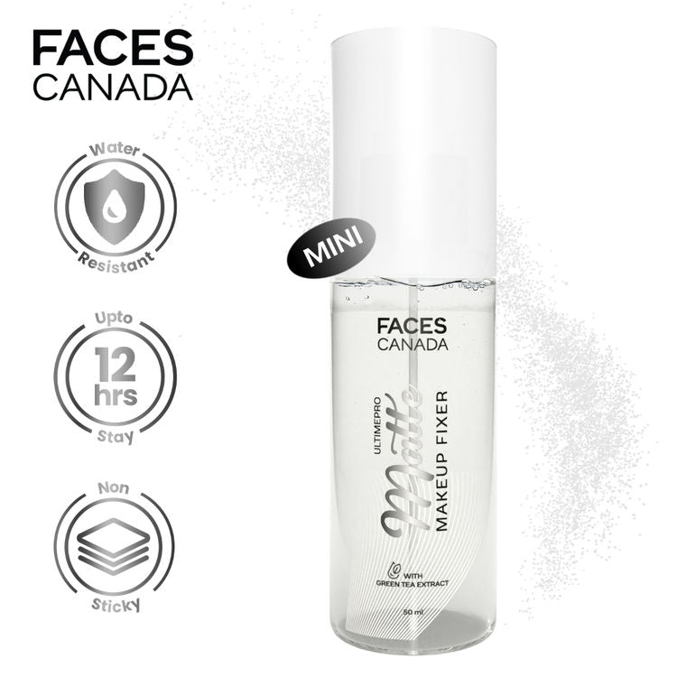 Faces Canada Ultime Pro Matte Makeup Fixer Mini
(50ml)