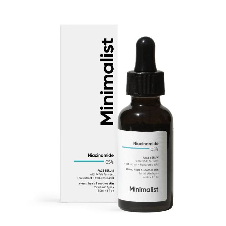 Minimalist Niacinamide 05% Face Serum
(30ml)