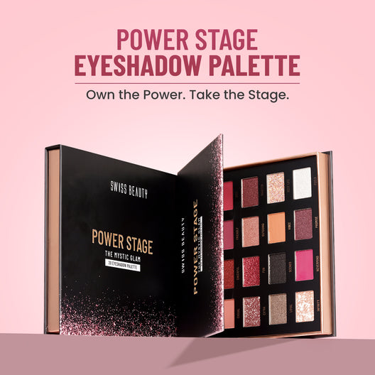 Swiss Beauty Power Stage Eyeshadow Palette 01(Mystic Glam)