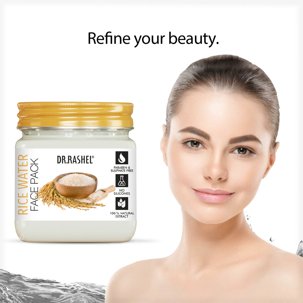 Dr Rashel Rice Water Face Pack - 380 ml