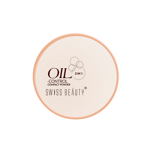 Swiss Beauty Oil Control Compact Powder (02 Light-Medium)