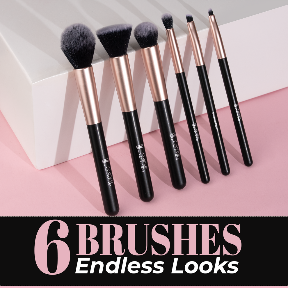 Beauty Berry Face & Eyes Brush Set